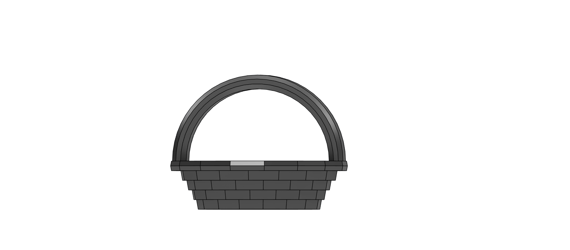 Small Geometric Basket (Trinket storage)