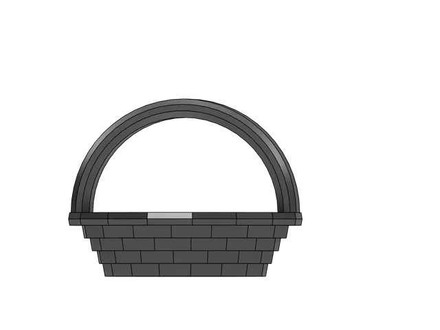 Small Geometric Basket (Trinket storage)
