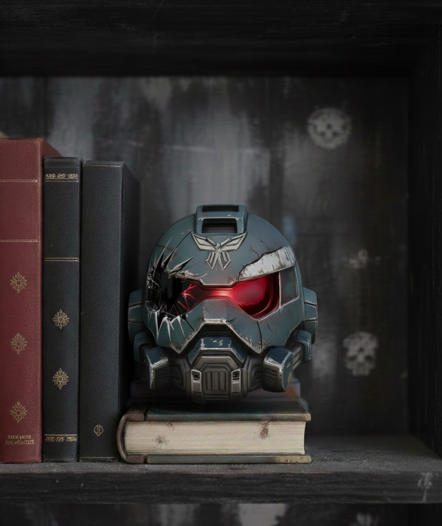 Grimdark Warhammer Inspired Bookstopper