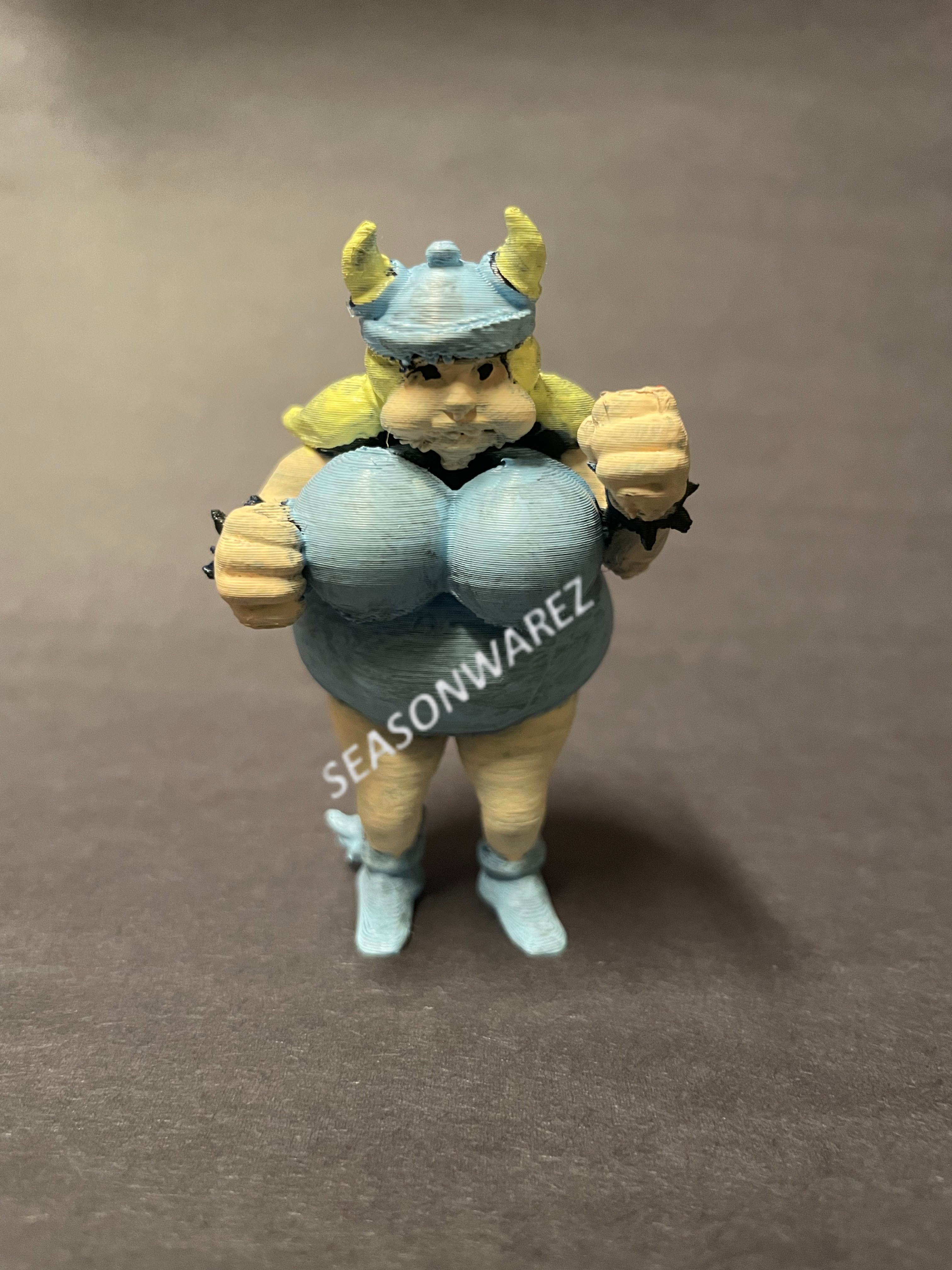 Helga - Classic Clay Fighter 3D model