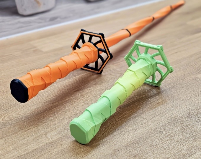 Twisted Katana (Print in place)