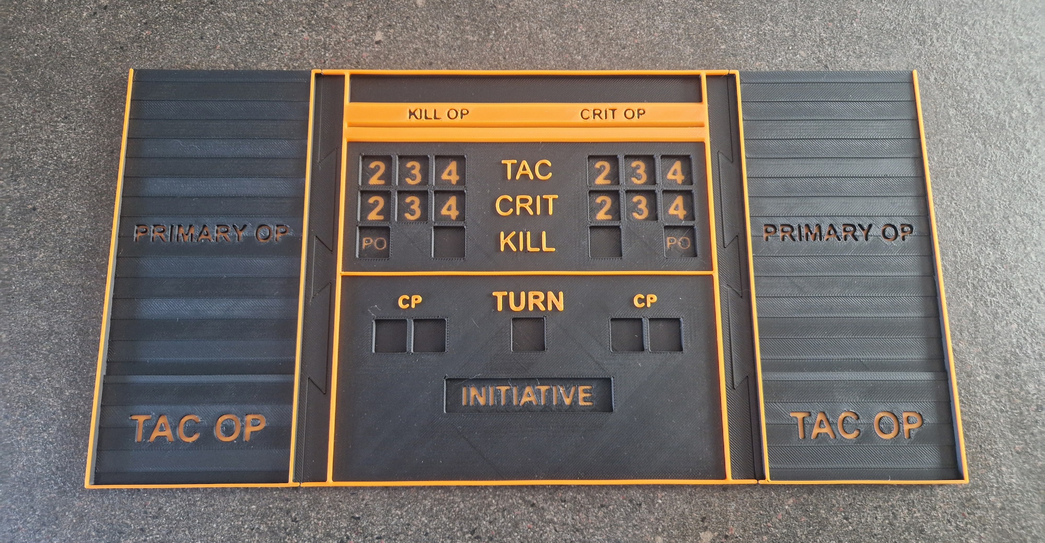 Kill Team Scoreboard 3D model