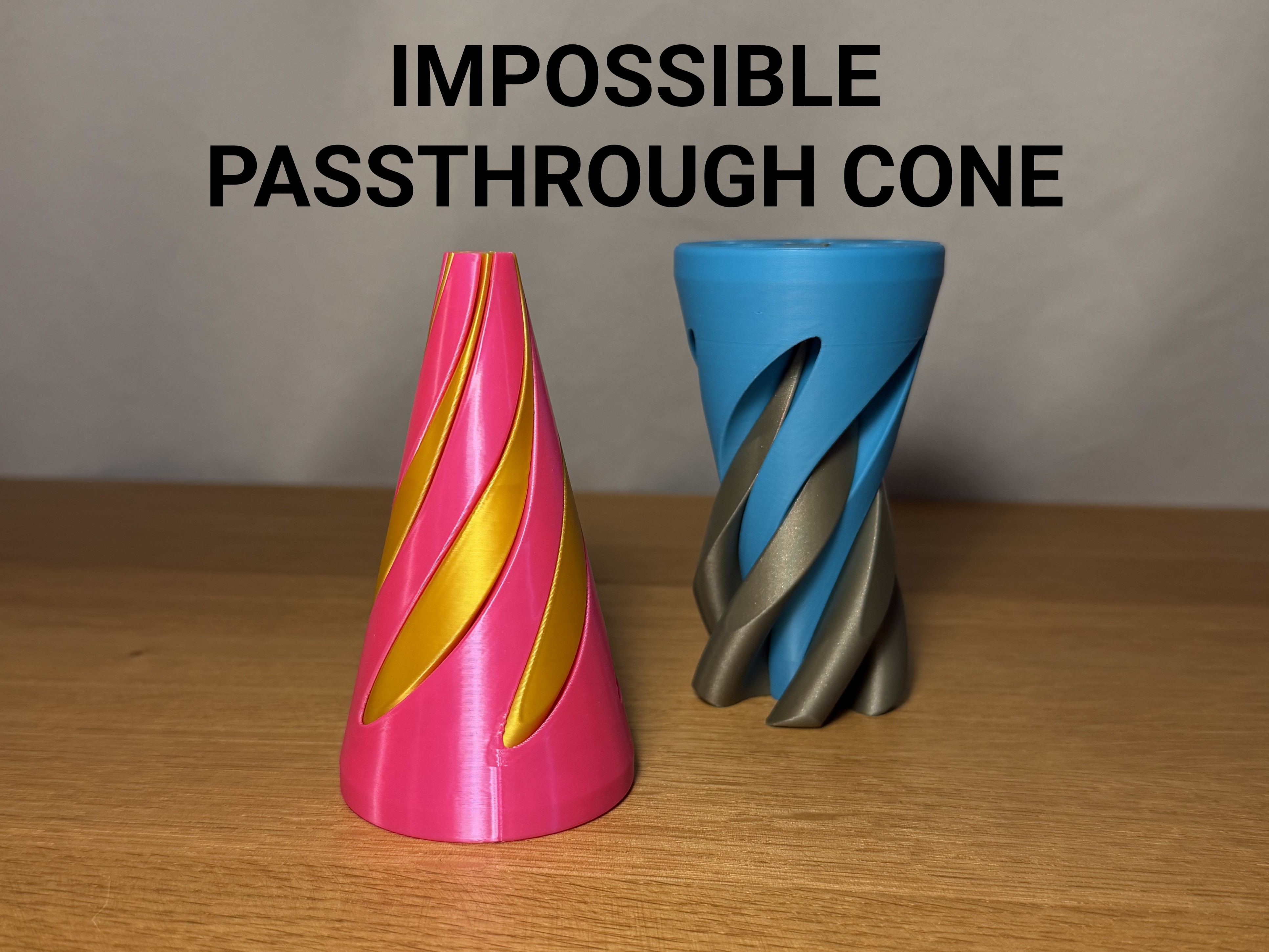 Impossible Passthrough Cone