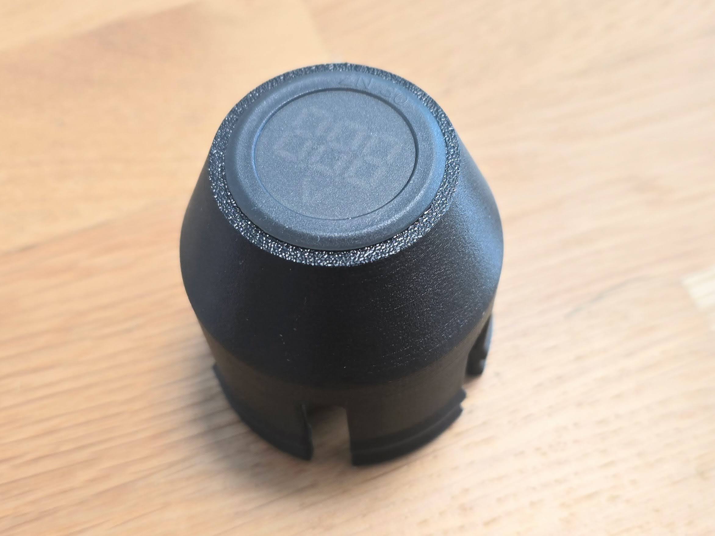 Cover for Ø51 mm capacitor with ZX-30 volt meter.