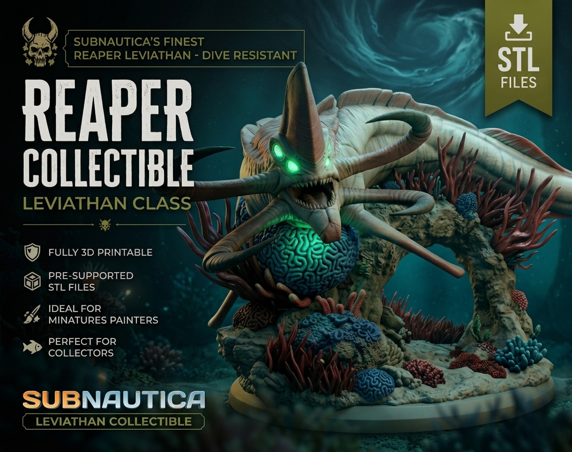 Reaper Leviathan Subnautica
