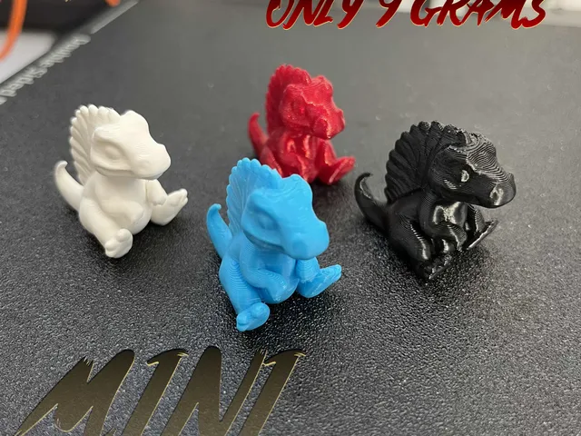Mini Cute Spinosaurus (KeyChain Option)