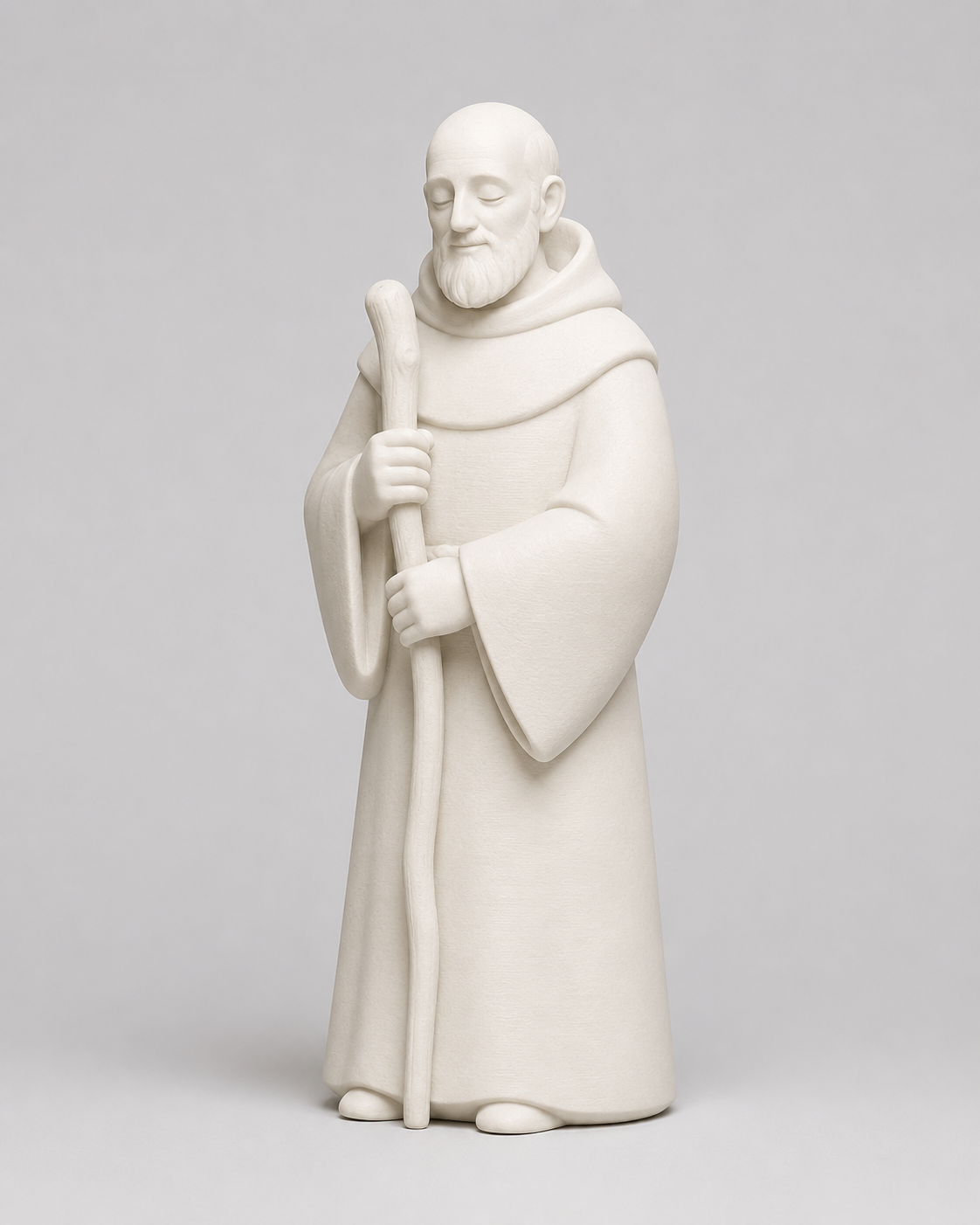 Minimalist monk figure - Minimalistische Mönchsfigur