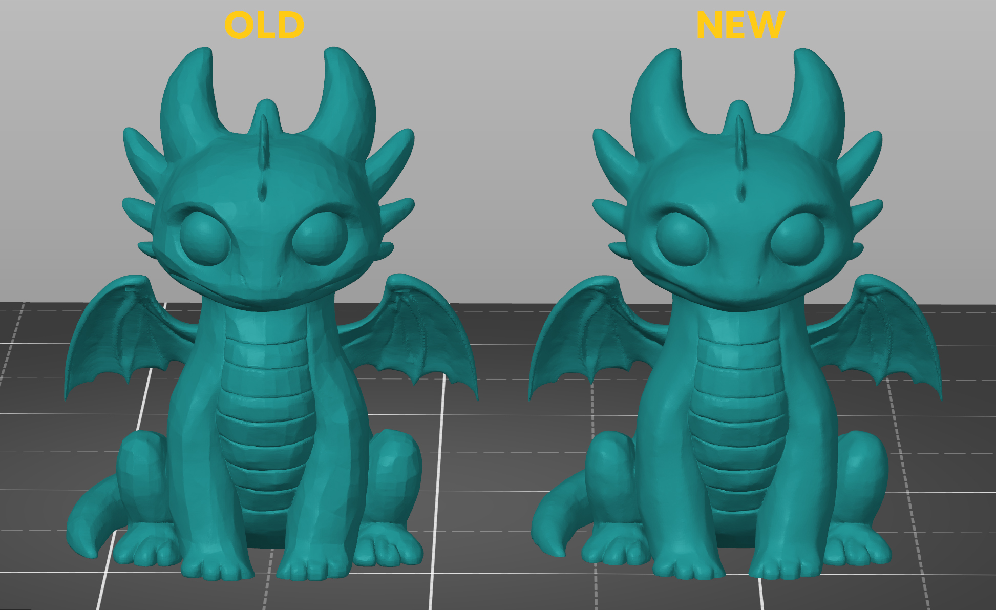 Toothless (Smoother Version) 3D model thumbnail