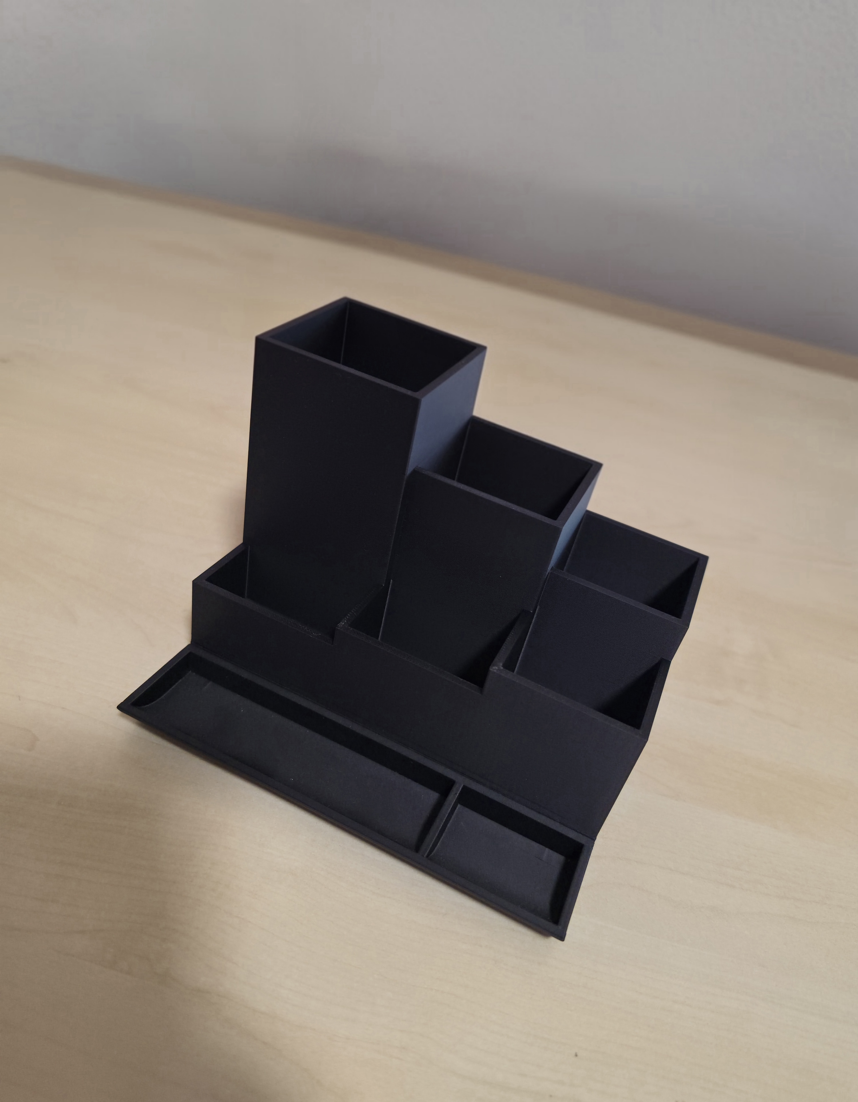 Desk Organizer with a hidden compartment