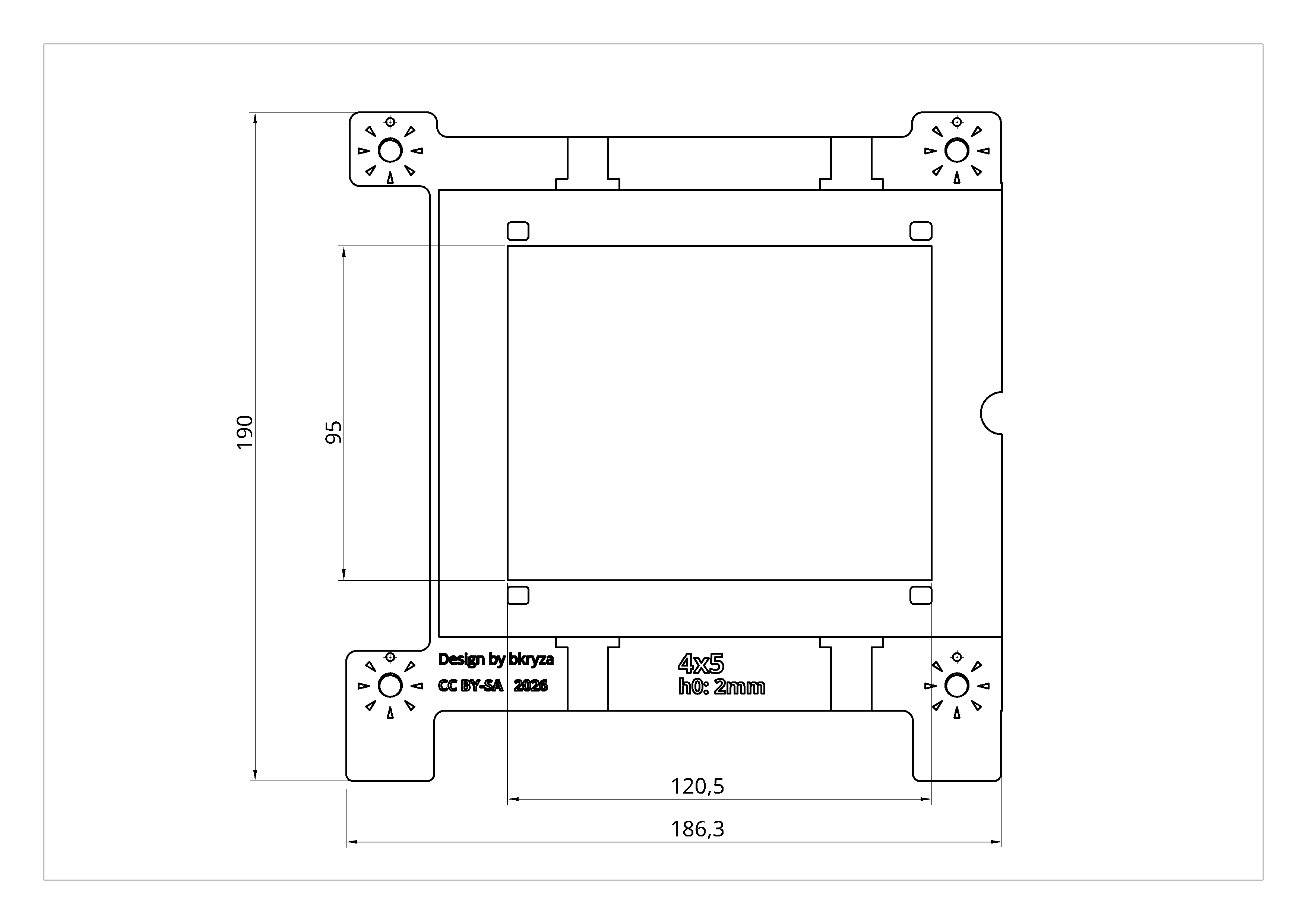 Epson V700/V750/V800/V850 negative holders