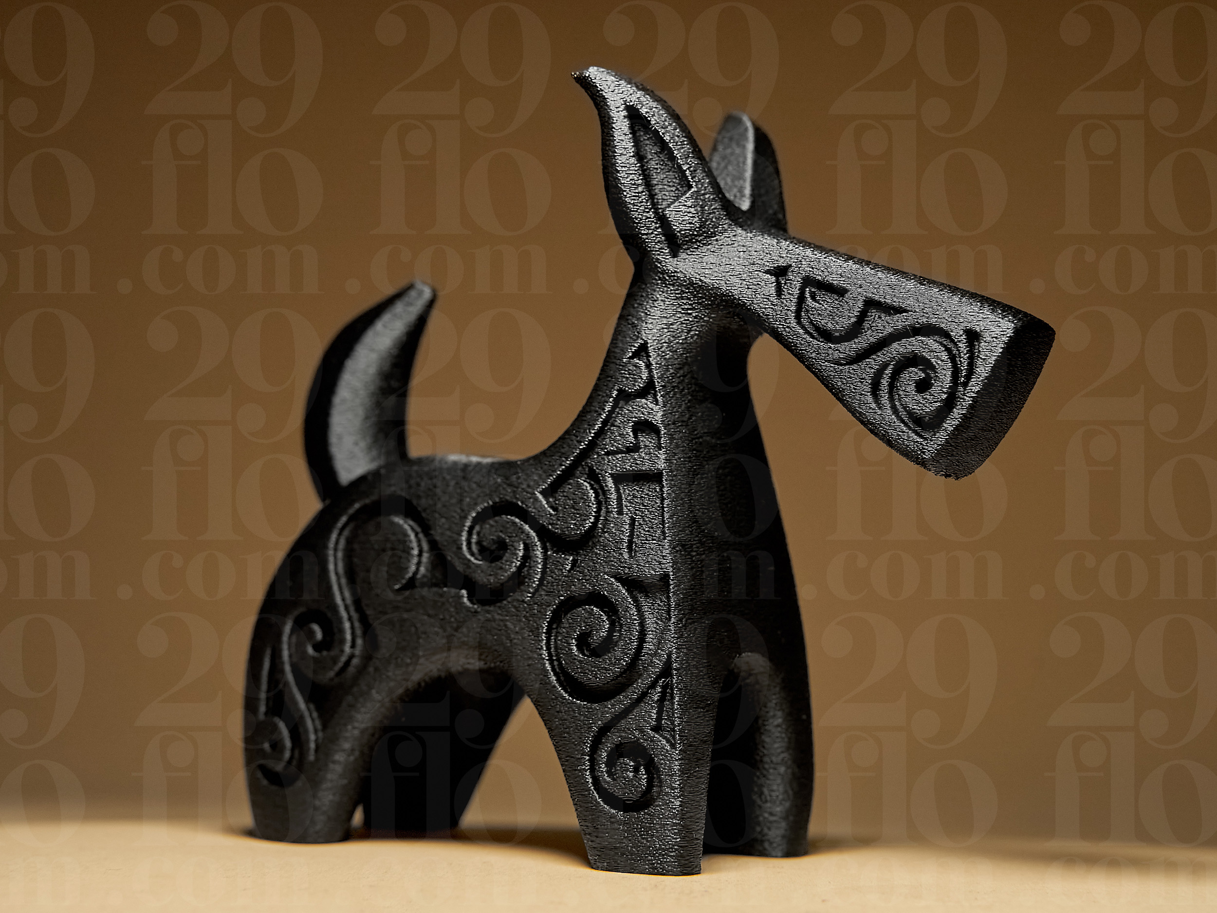 Miniatura 4 do modelo 3D Abstract DOG #1