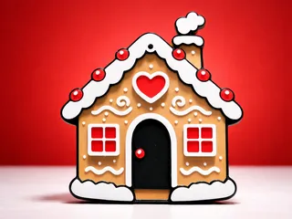 Gingerbread House – Christmas Ornament