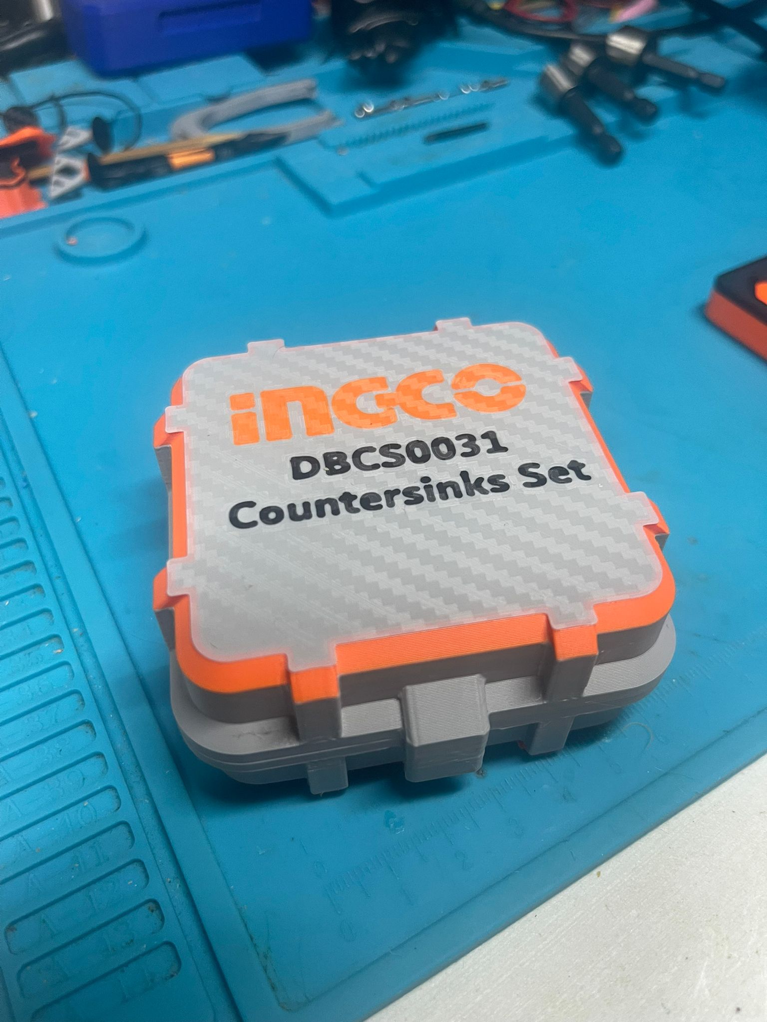 iNGCO DBCS0031 Countersink Set Rugged Box