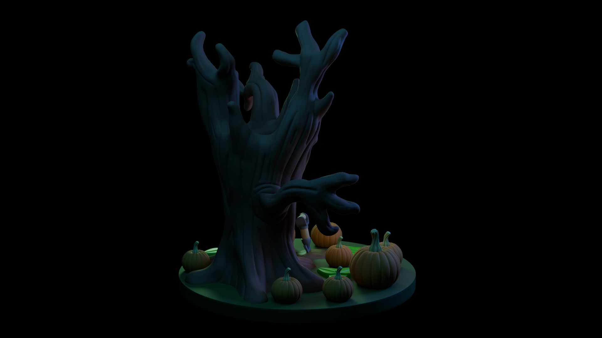Miniatura 8 do modelo 3D Haunted Pumpkin Patch