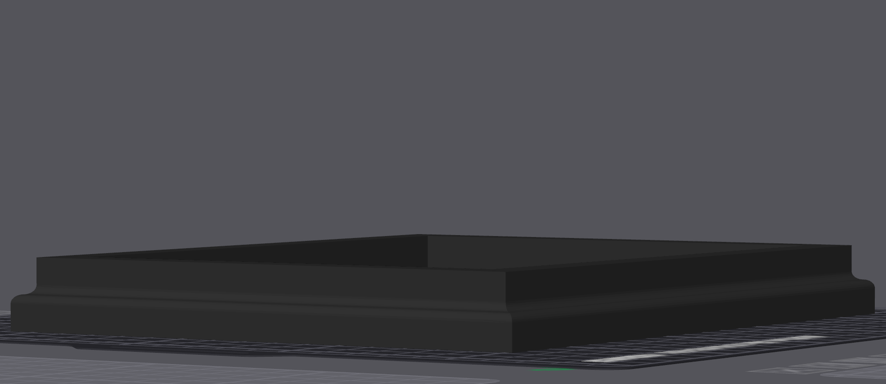 Miniatura 3 do modelo 3D Model Diorama base - Rectangular