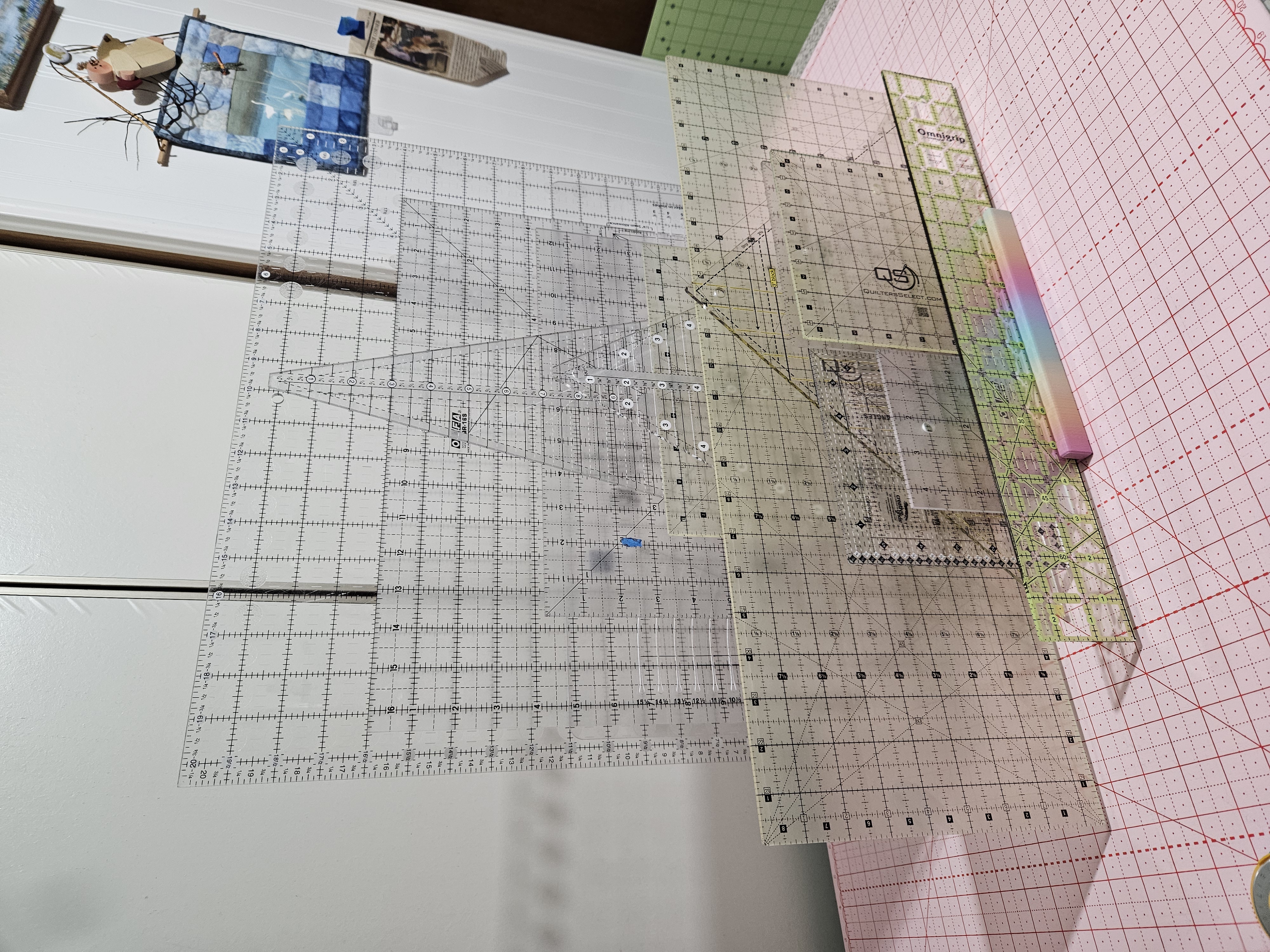 Quilt Ruler Organizer (Parameterized)