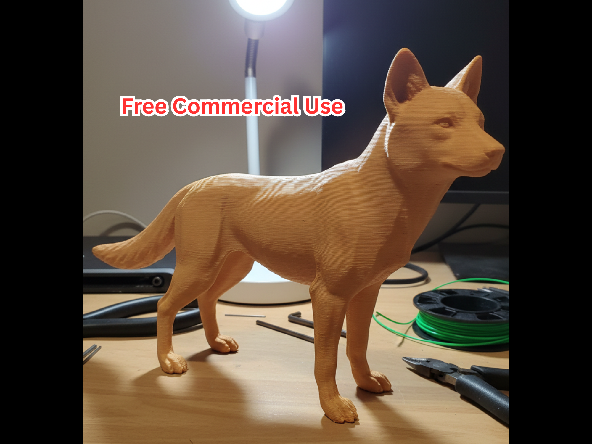 Dingo Statue – Australian Outback
