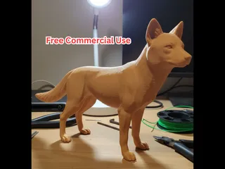 Dingo Statue – Australian Outback