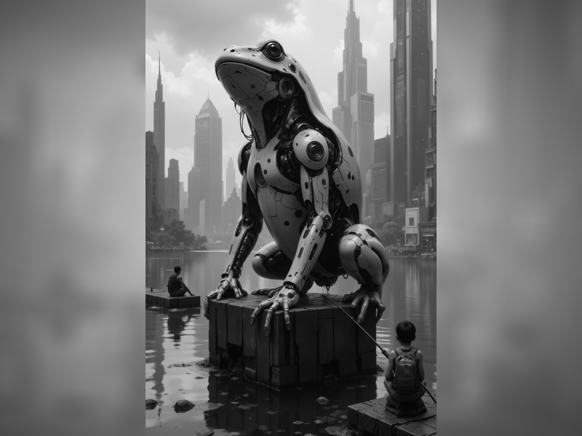 AI Frog Hueforge