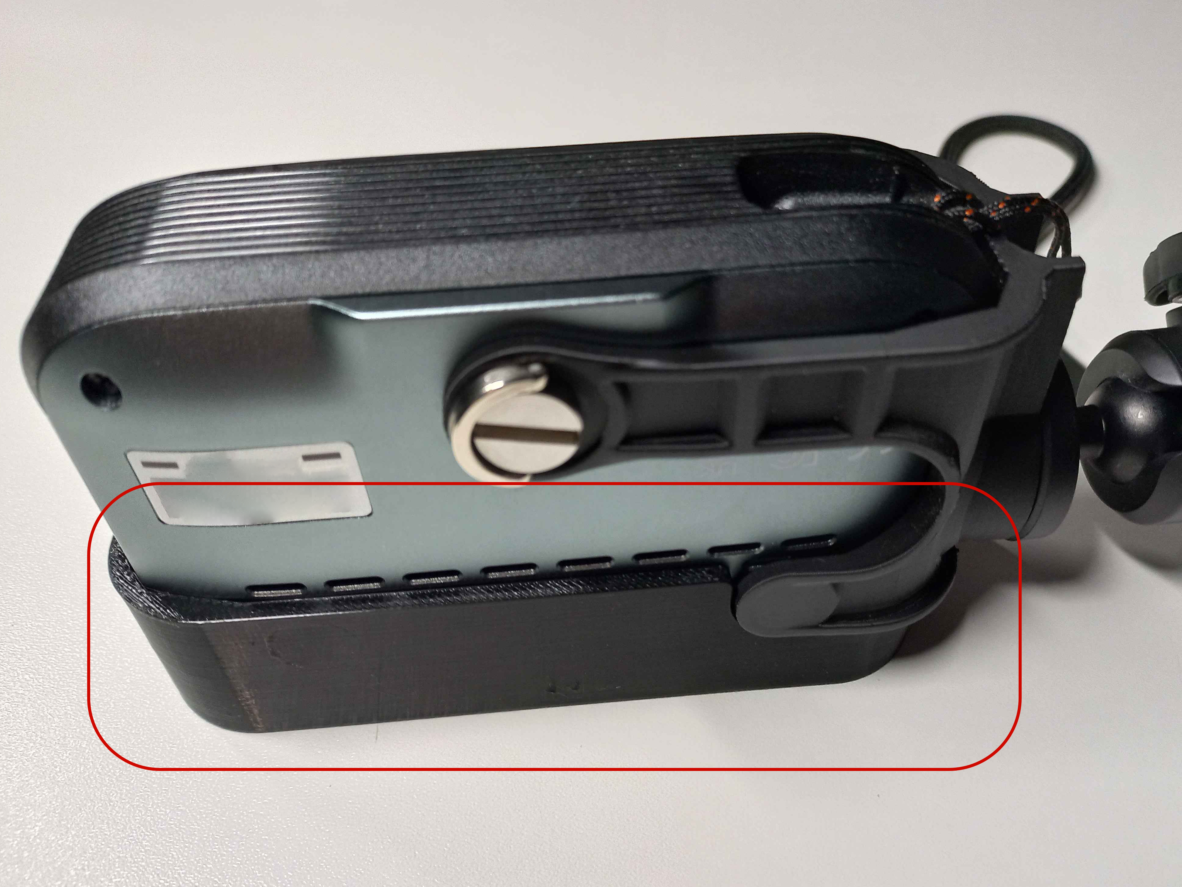 Moose 3D Scanner Lens Cover for Vertical Mount (fusion360)