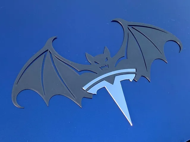 Tesla Logo Bat