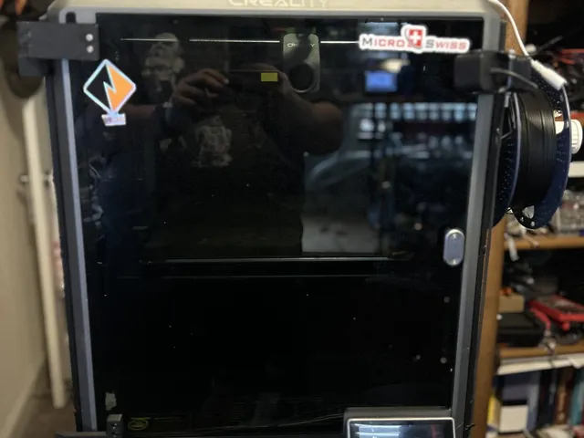 CREALITY K1max SIDE PANELS [CLOSED + SPOOL HOLDER] Modified