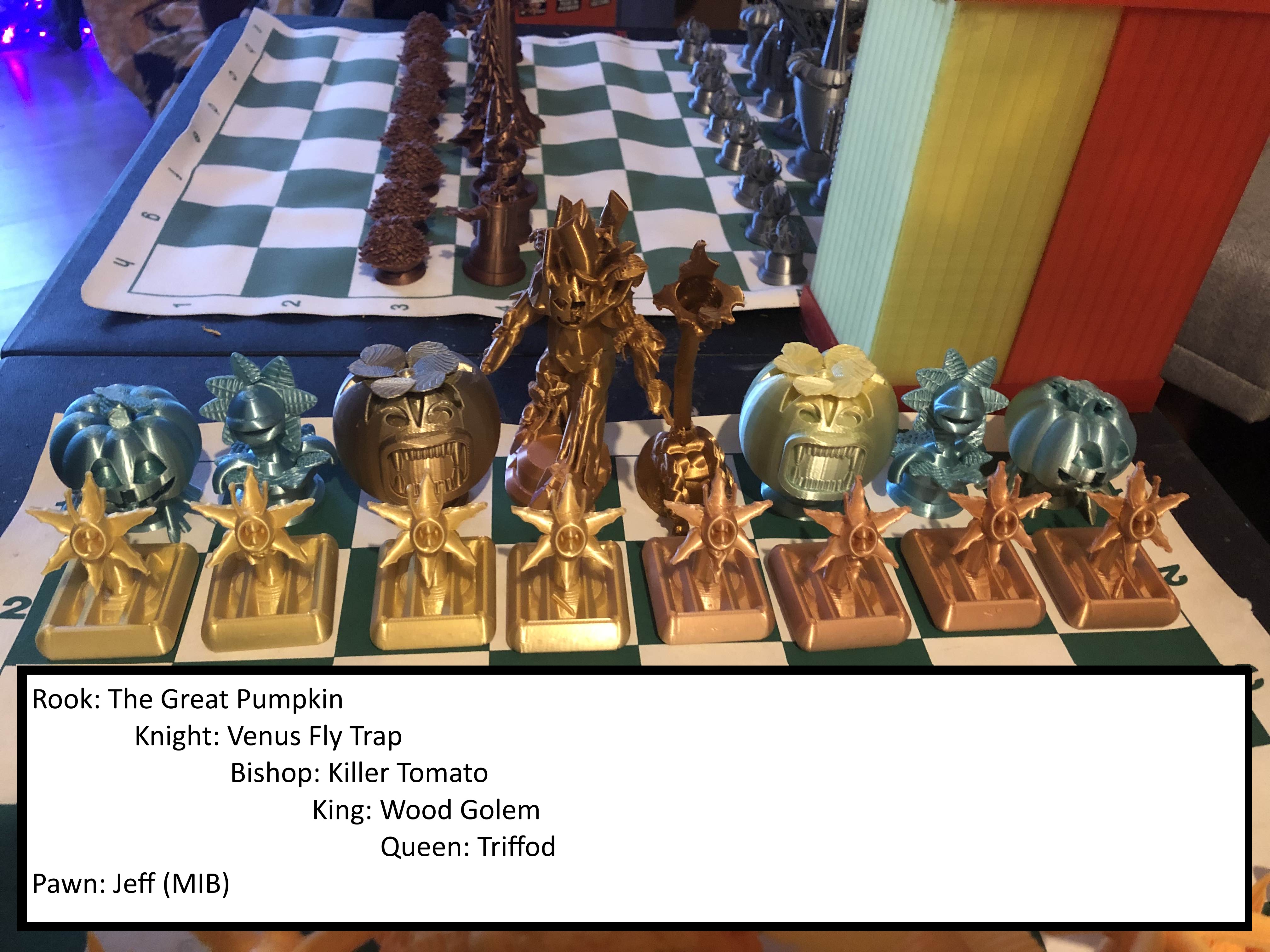 Chess Set - SciFi/Fantasy Set