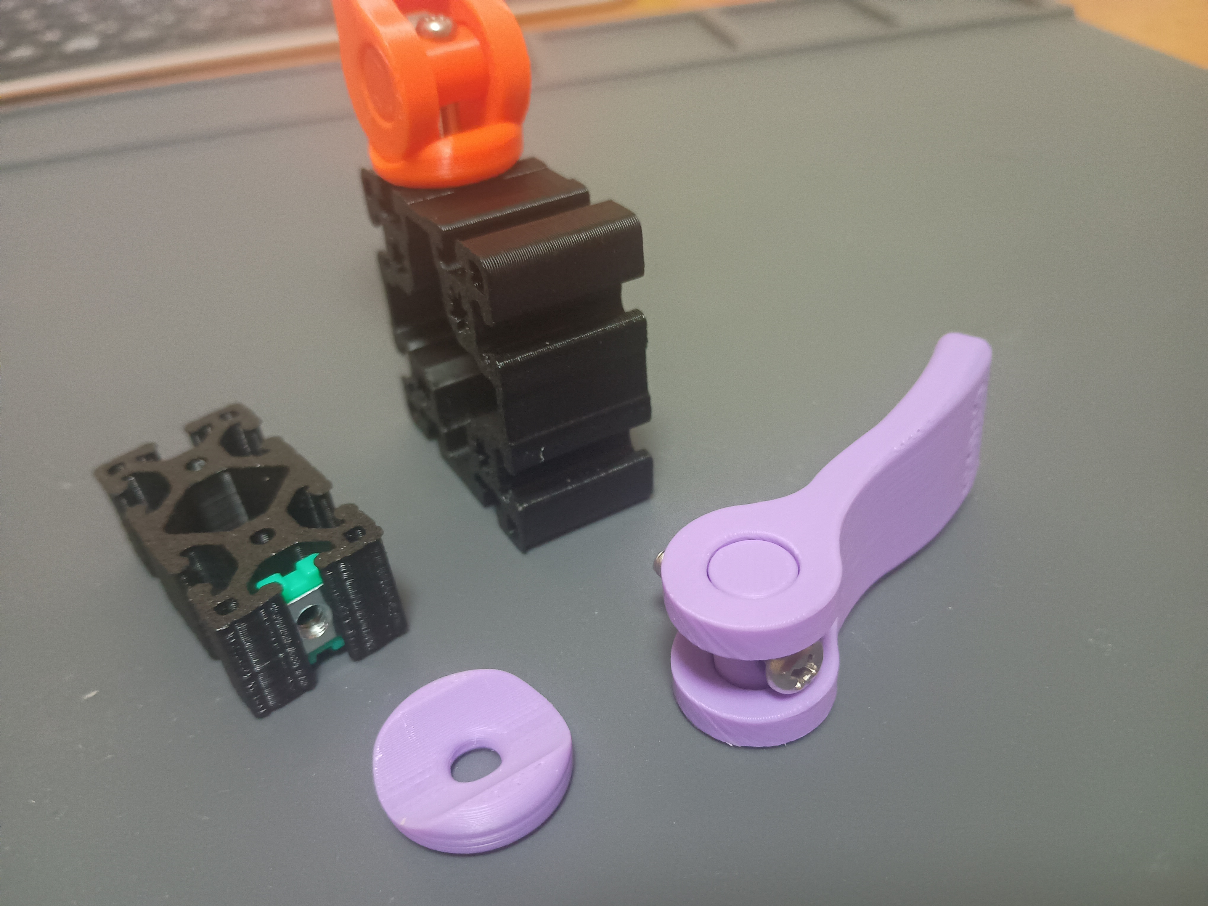 Cam lever - quick release clamp — miniatura 2