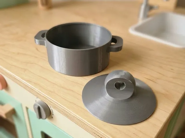 Pot with a lid toy - kitchen set OMNIFORM