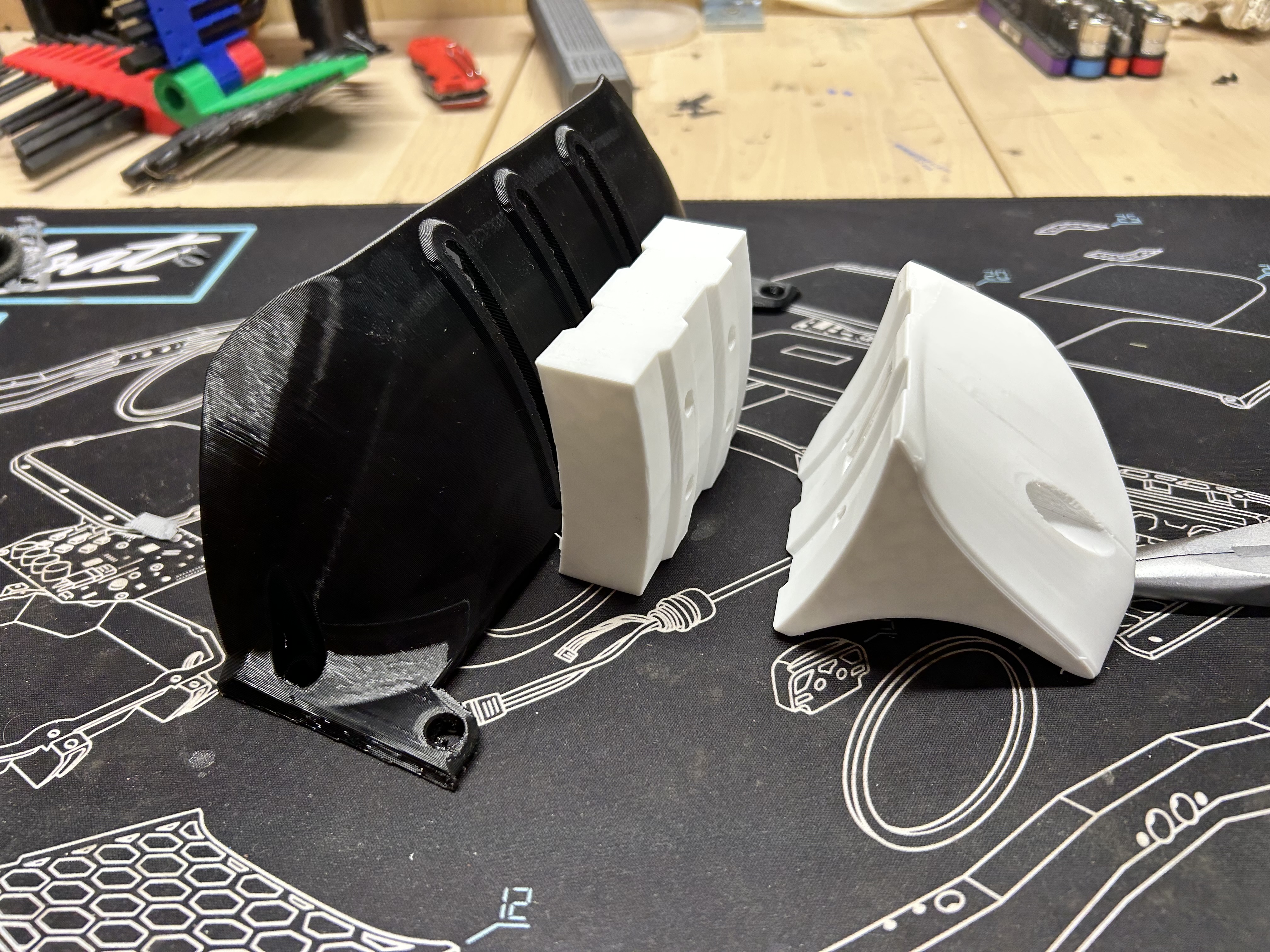 X7 FF Extension(suited for "Coded" design of fender and foothold)