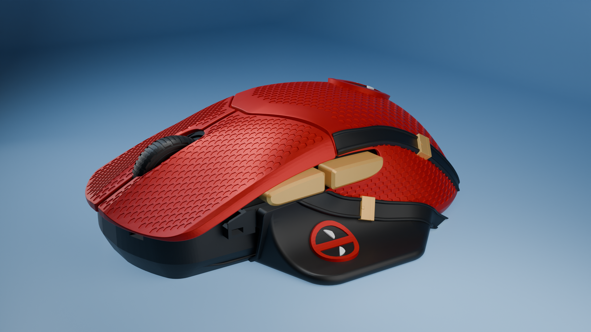 HyperX Pulsefire Deadpool Inspired Design — miniatura 2