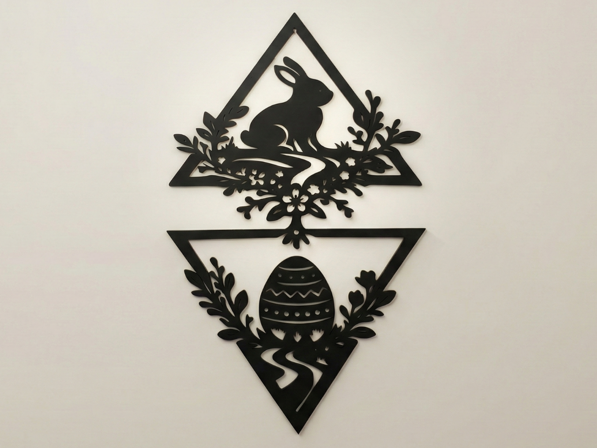 Spring Wall Decor – Bunny & Egg