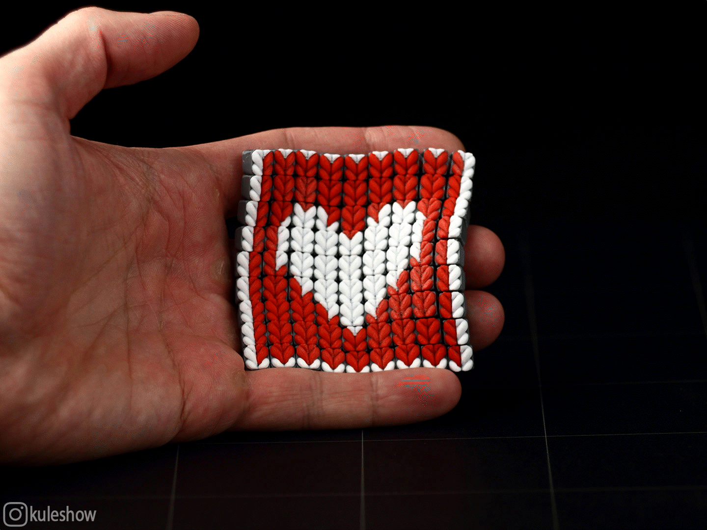 Knitted Flexible Fabric Patch 9x9