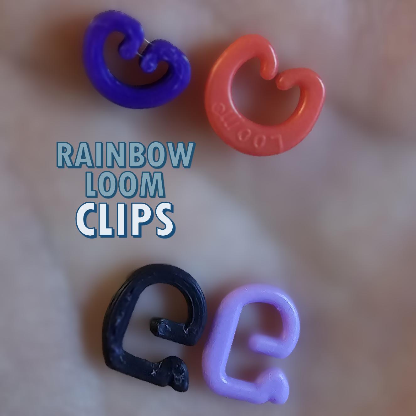 Rainbow Loom G & C Clips