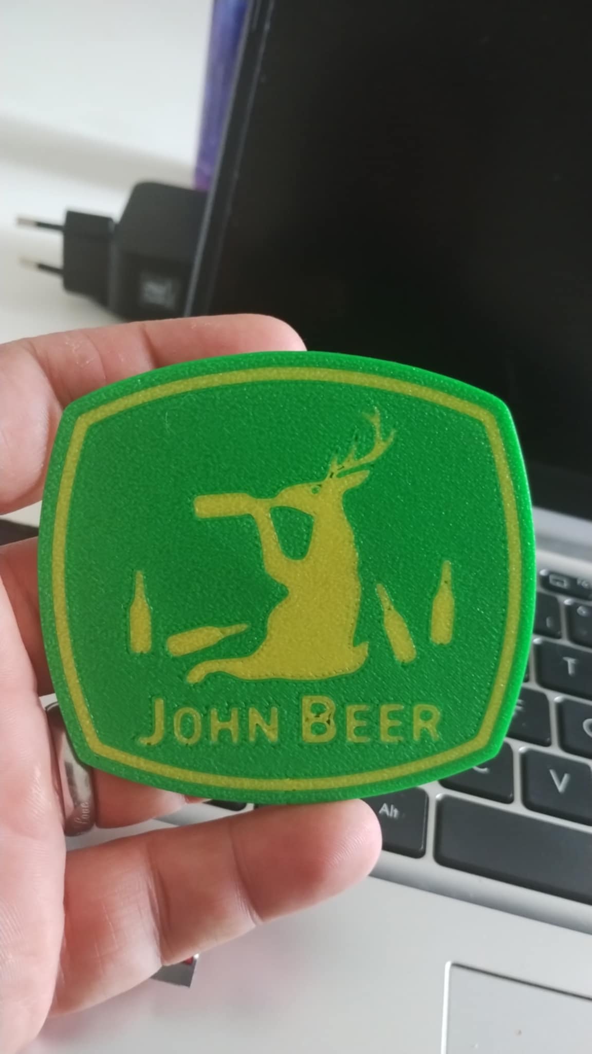 Sous verre John Beer