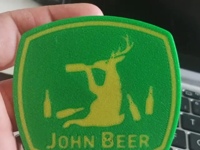 Sous verre John Beer