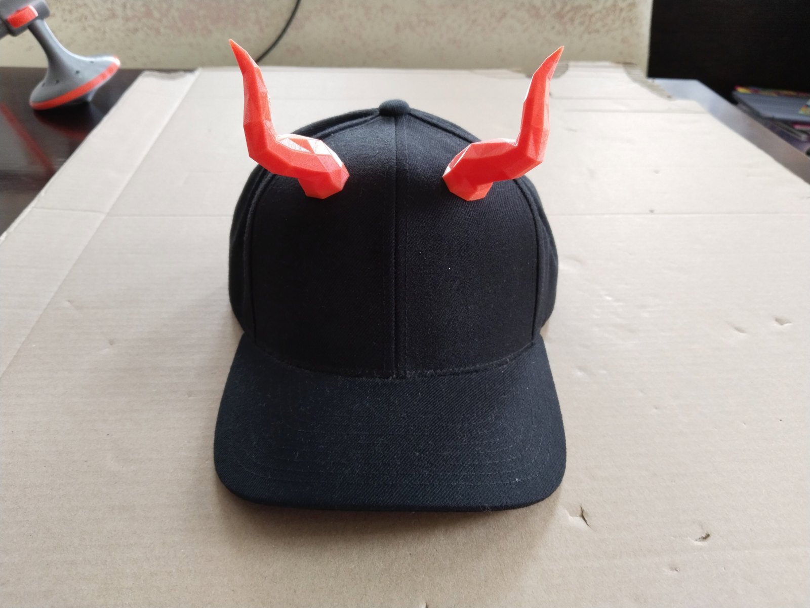 Low Poly Horns for Caps, Hats and Helmets