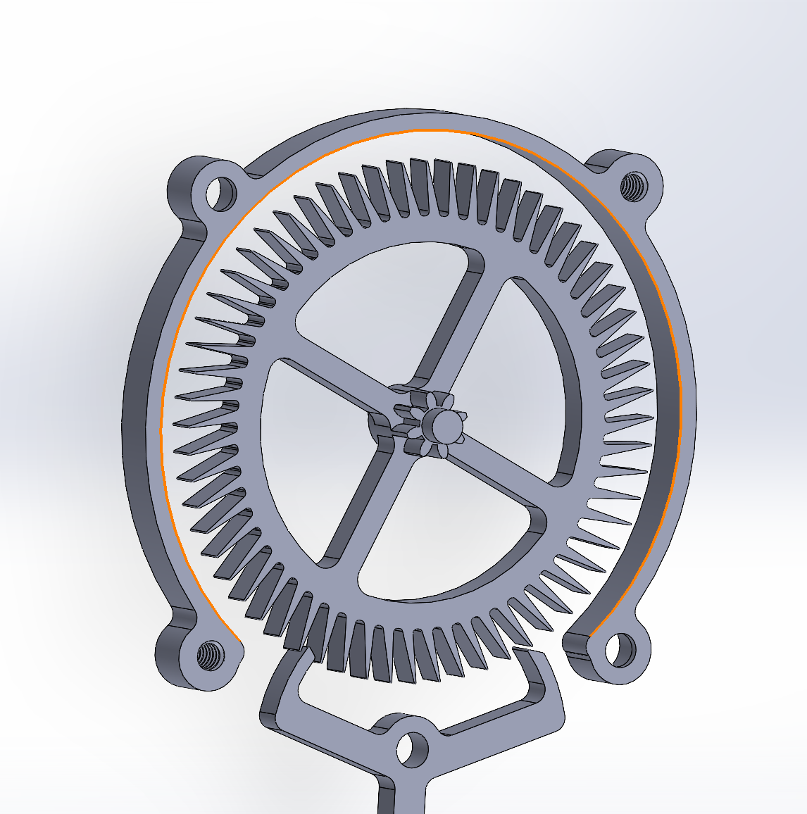 Miniatura 6 do modelo 3D Pendulum Clock