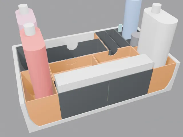 IKEA MAXIMERA Sink Drawer Organizer (METOD 60×37) – Bottles, Foils, Bags & Dishwasher Tabs