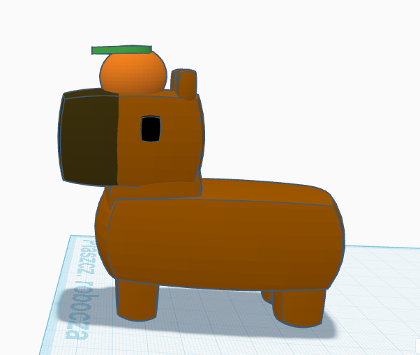 cute capibara