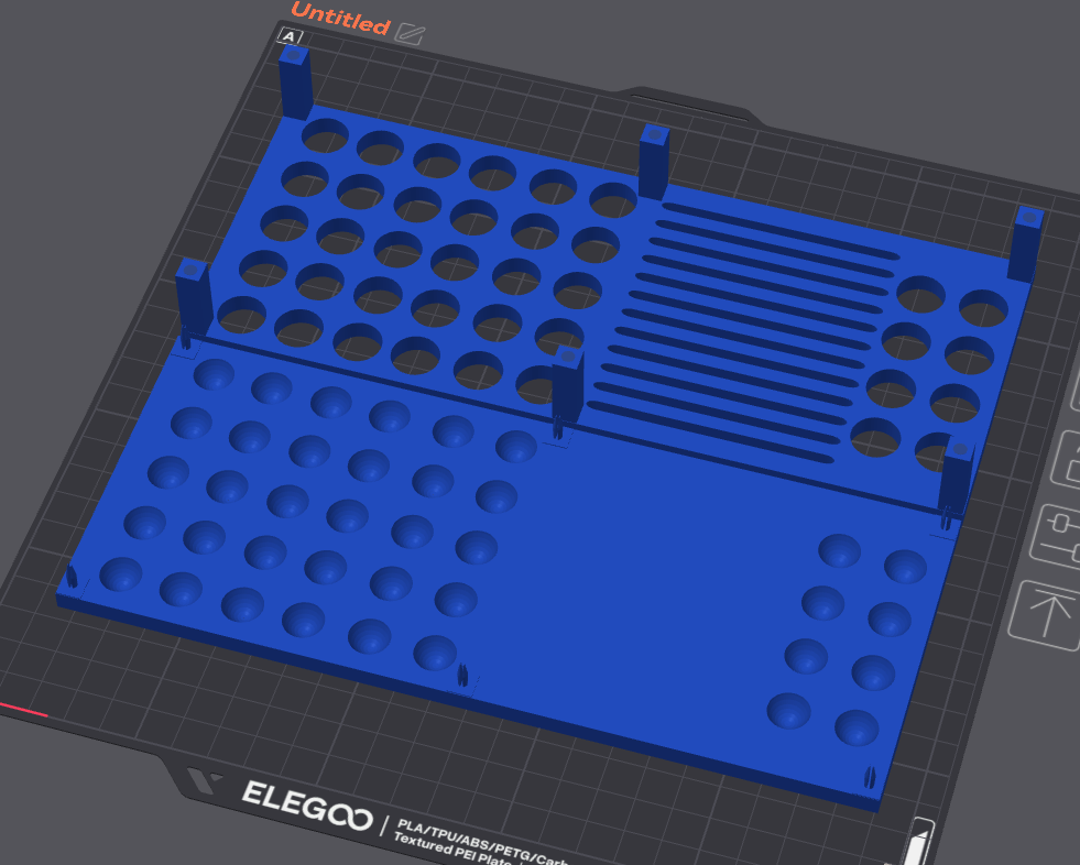 Blood Bank Gel Card/Tube Rack