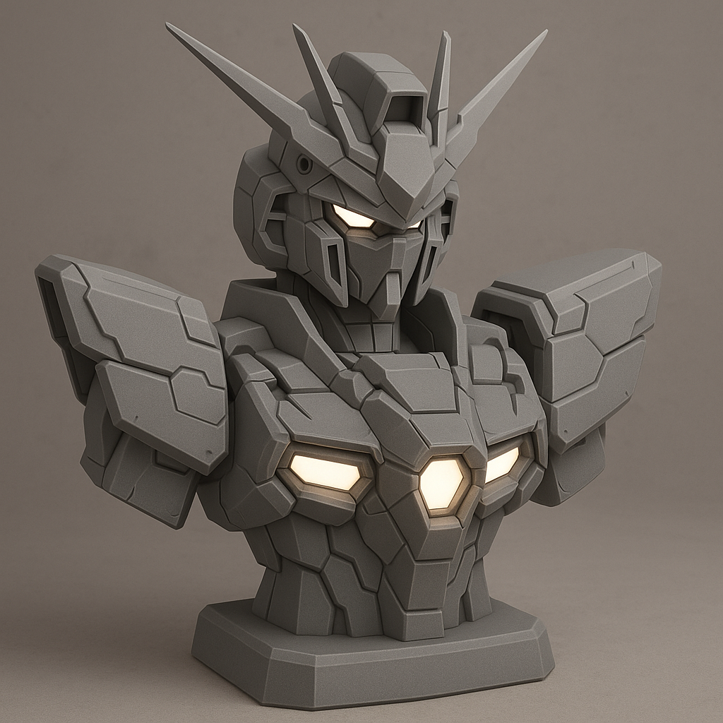 Anime Mecha Bust