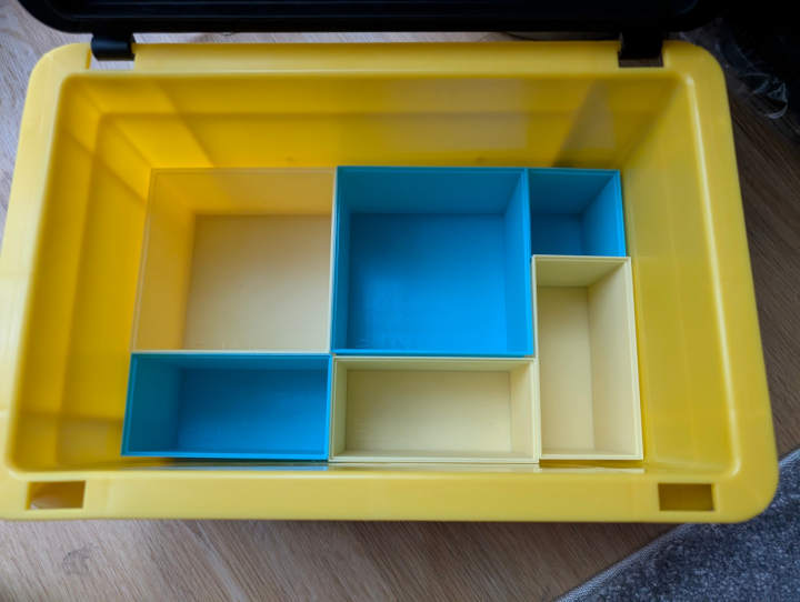 Miniatura 2 do modelo 3D Insert Boxen, stackable Sorting Boxes, Ordering Boxes for TK400 & TK600