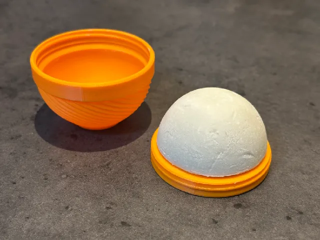 Customizable Spherical Box — Boîte sphérique — for makeup