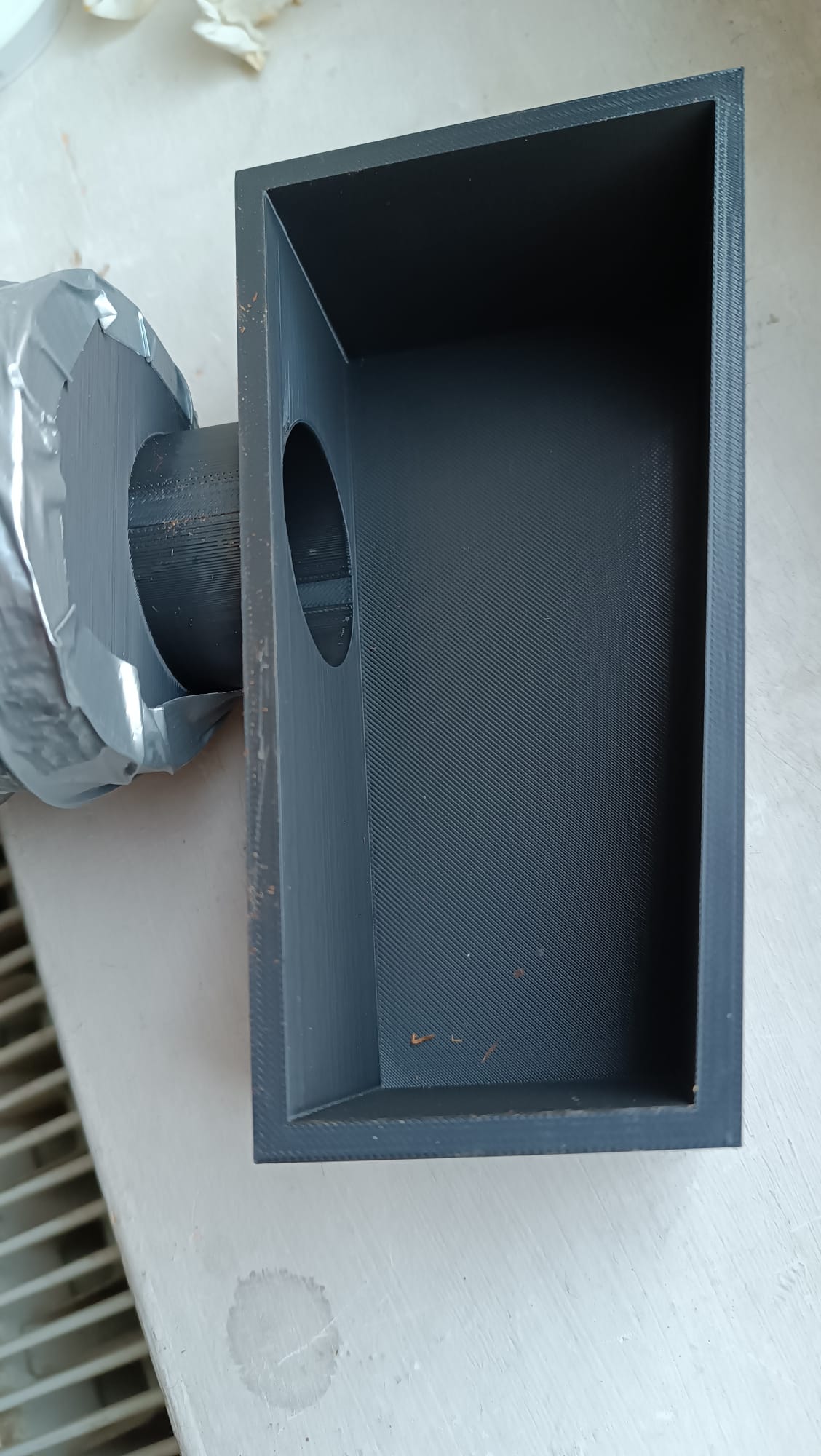 Kippfenster Adapter Absaugung 80mm