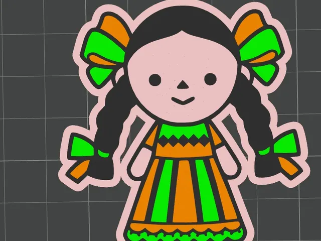 Llavero mexicano Lelé