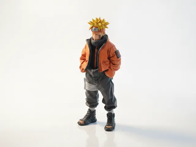 Street Naruto Figurine Anime Character 3D Printable