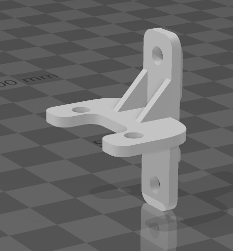 Creality Ender 3 | Minimal CR Mount 3 mm higher