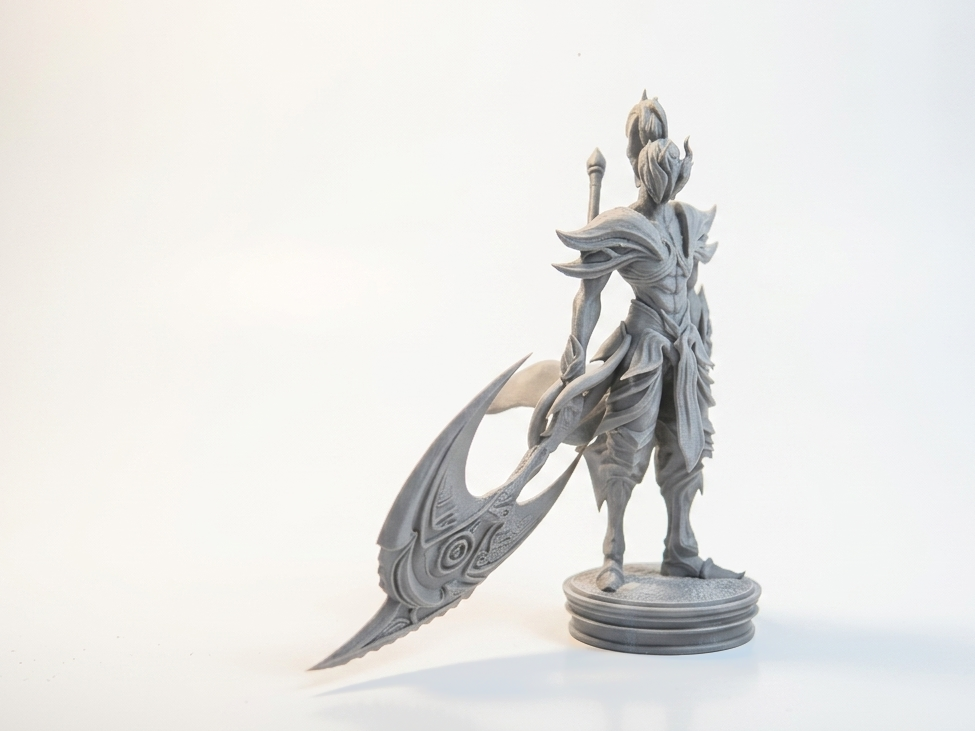 Kayn Dark God Statue LOL Champions 3D Printable