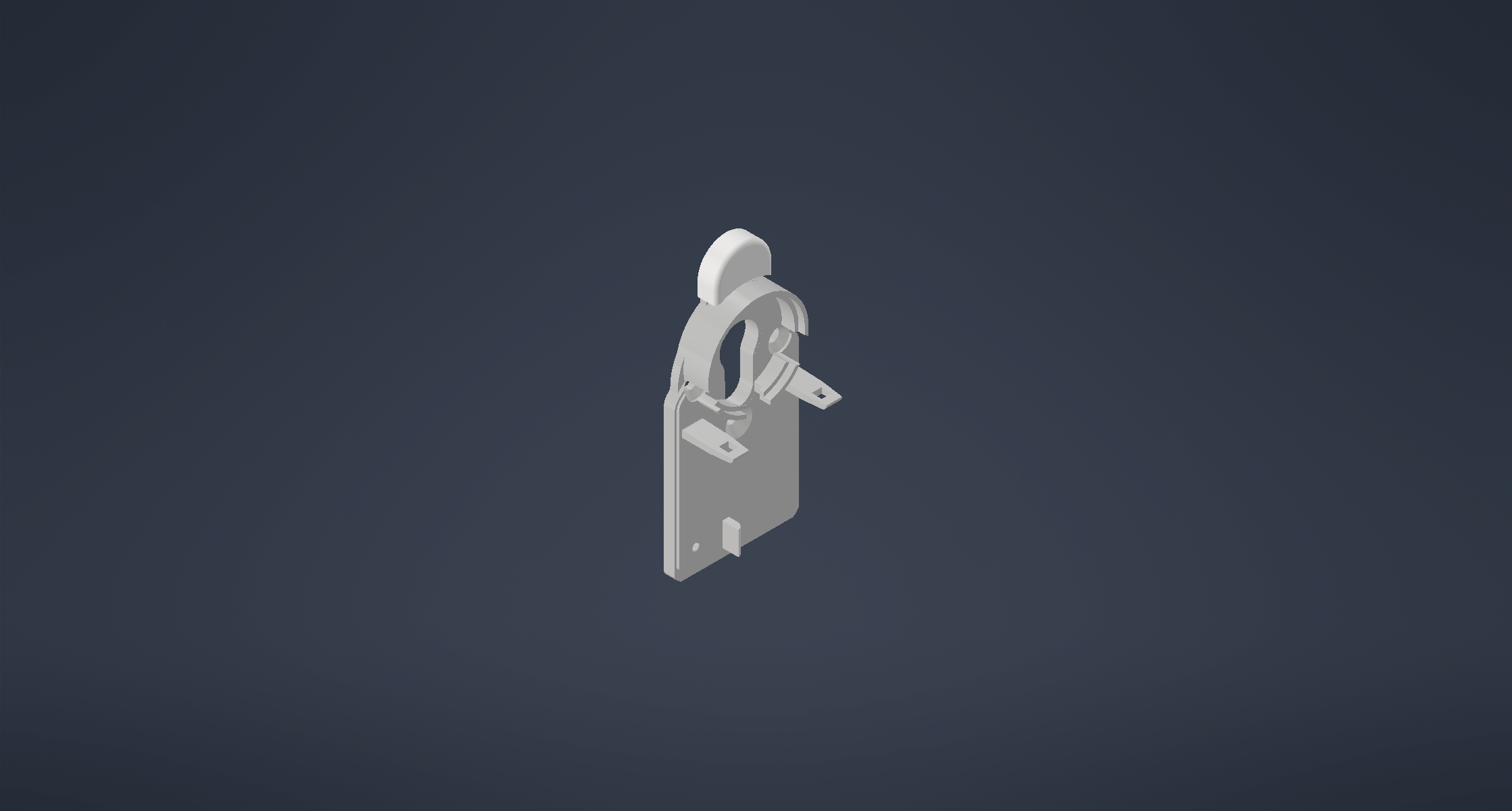 Base for nuki smart lock 4 terrace door